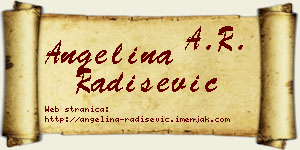 Angelina Radišević vizit kartica